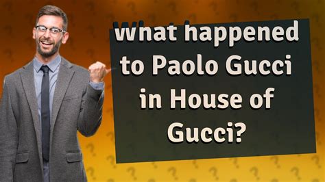 havana libre gucci|what happened to paolo gucci.